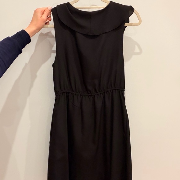 BCBGeneration Black Ruffle Mini Dress - Picture 2 of 3